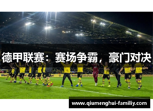 德甲联赛：赛场争霸，豪门对决